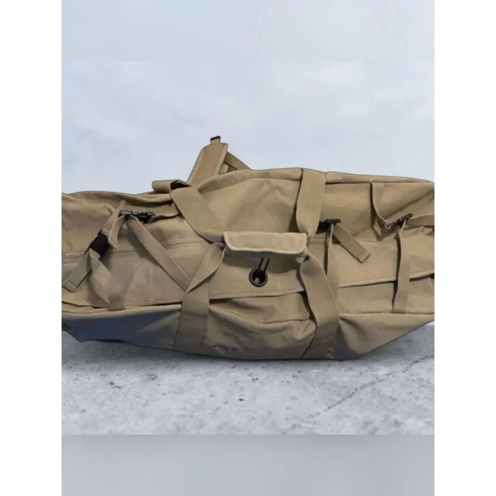 Terminator Movie Themed Rothco Olive Green Canvas Duffel /Backpack Bag NWT
